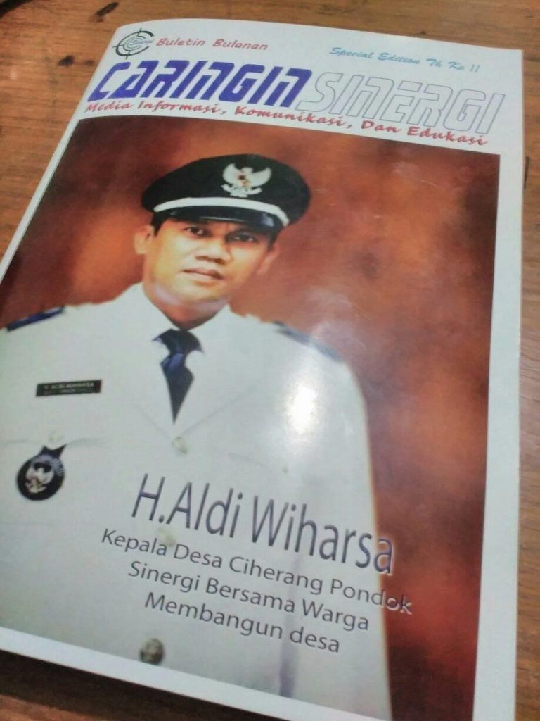 H. Aldi Wiharsa, Kepala Desa Ciherang Pondok, Sinergi Bersama Warga Membangun Desa