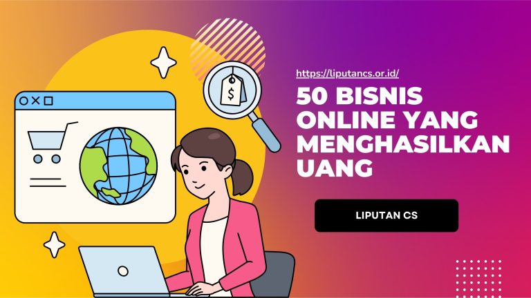 50 Bisnis Online yang Menghasilkan Uang