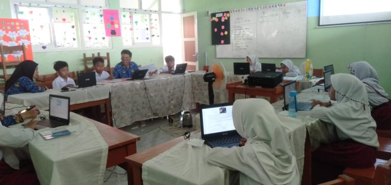 SD Negeri Pasir Tengah Kecamatan Caringin Gelar ANBK Lancar