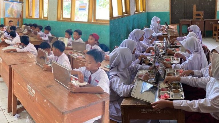 SD Pasir Tengah Kecamatan Caringin Gelar Program Makan Gizi Gratis untuk Siswa