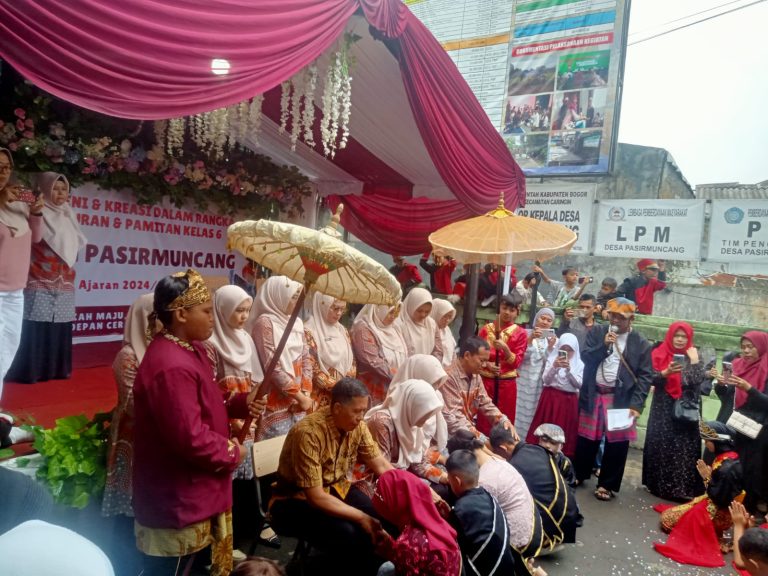 Pelepasan dan Pentas Seni SD Pasir Muncang Penuh Haru dan Sukacita