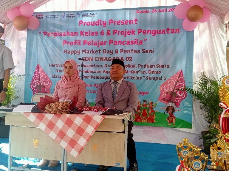 Pelepasan Siswa Kelas 6 SDN Cinagara 02 Disambut Haru dan Antusias Orang Tua