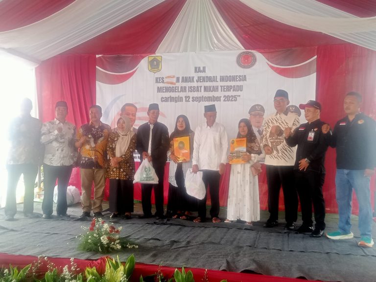 Sekda Kabupaten Bogor hadiri Gelar Isbat Nikah Terpadu di Caringin