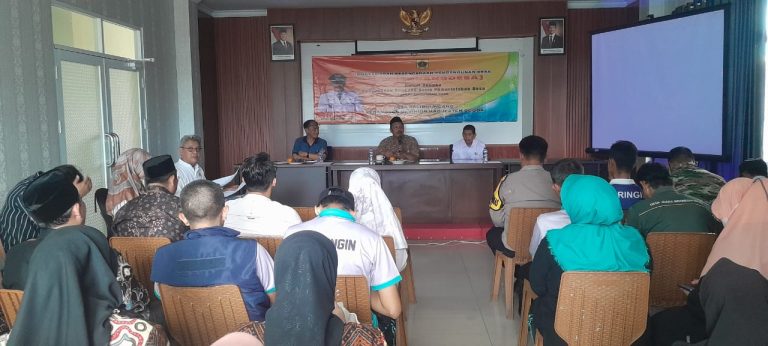 Musrenbang Desa Pasir Muncang Digelar, Bahas Rencana Pembangunan Tahun 2026