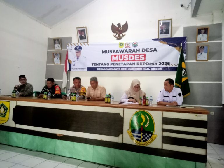 Pemdes Muara Jaya Bahas Penetapan RKP Desa Tahun 2026
