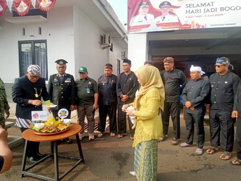 Hari Jadi Bogor ke-544, Kecamatan Caringin Gelar Upacara Bendera dan Perkuat Sinergi Antarinstansi