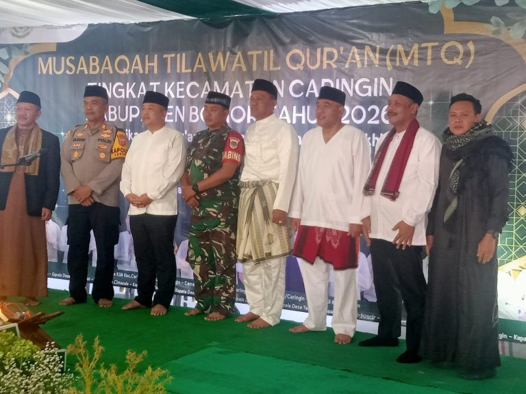 MTQ Kecamatan Caringin 2026 Resmi Digelar, Diikuti 88 Qori dan Qoriah dari 12 Desa
